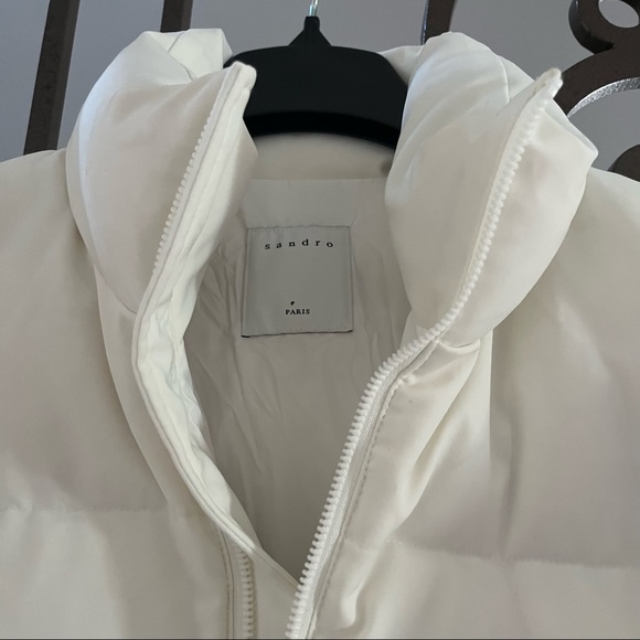 Sandro Technical fabric padded down feather jacket - Picture 5 of 7